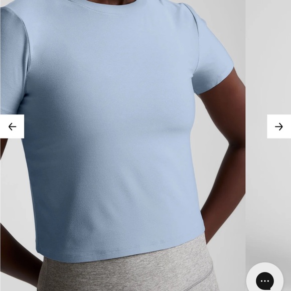 Featherweight Cropped Tee - Picture 4 of 11